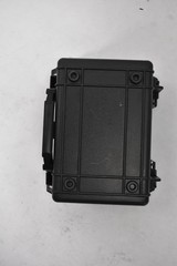 Hardshell Storage Case w Foam Inserts Storage Black Finish w Snap Closures