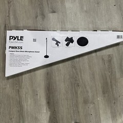 Plye PMKS5 Microphone Stand Base – Black