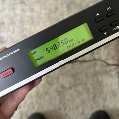 Sennheiser XSW 1-ME3-A Wireless Headmic Set 548-572 Mhz range