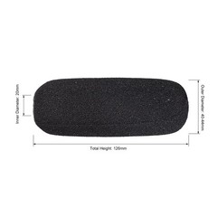 2PCS Foam Mic Cover Microphone Windscreen Shield Protection 126mm Long