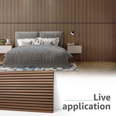 High-Quality Wood Finish Sound Absorbers – 4 Pack