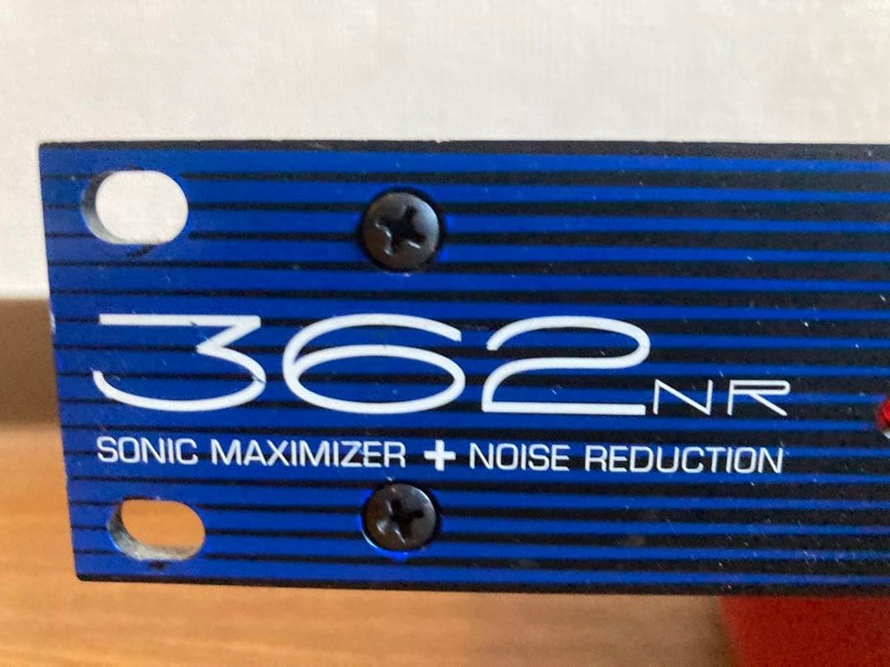 BBE 362 NR Sonic Maximizer Noise Gate Audio Processor Used
