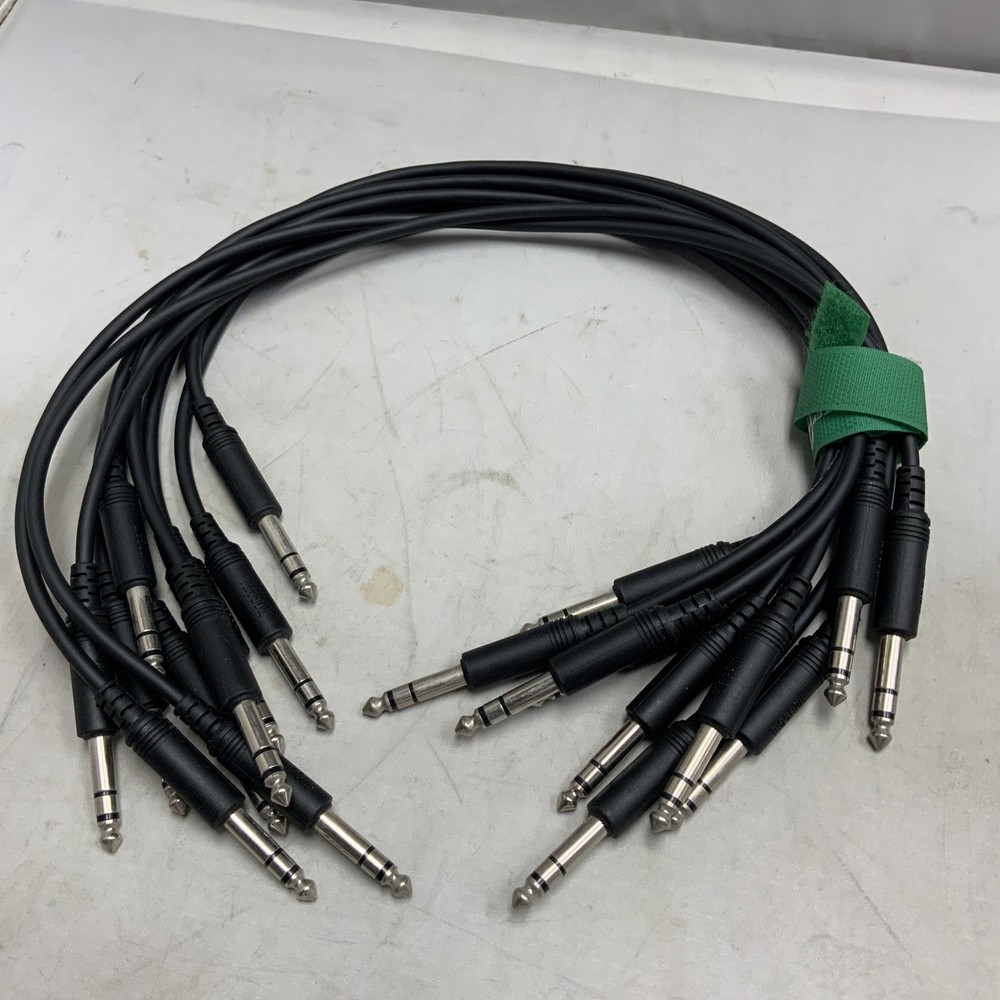 2 FT. Mogami 2552 professional cords Low noise wire lot of 10