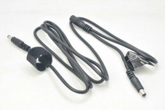 5FT 5.5 mm x 2.5 mm DC Extension Power Cable Cord DUAL MALE 5.5MM CCTV Extender