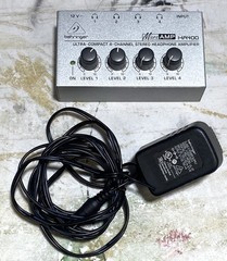 Behringer Microamp HA400 4 Channel Stereo Headphone Amplifier