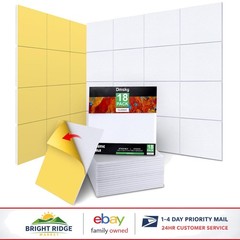 Polyester Soundproof Panels, 12×12 Inch Square for Home & Studio Noise Control