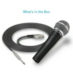 Pyle Professional Moving Coil Dynamic Handheld Microphone + 15′ Cable PDMIC58