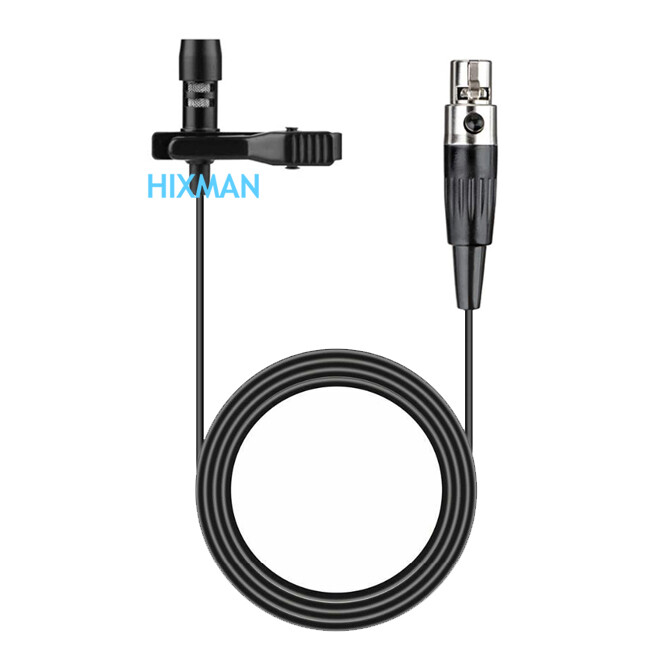 HIXMAN LM1-MI Lavalier Laple Mic For Mipro Peavey Beyer Wireless System TA4F