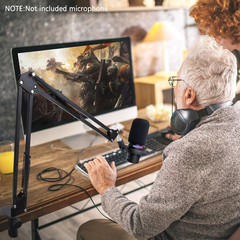 Hyperx Duocast Boom Arm – Hyperx Microphone Arm Compatible with Hyperx Duocast,