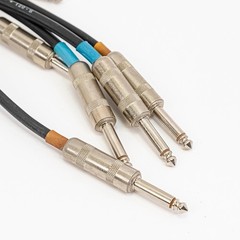Lot of 15 Pro Co & Belden 1/4″ Patch Cables Assorted Lengths