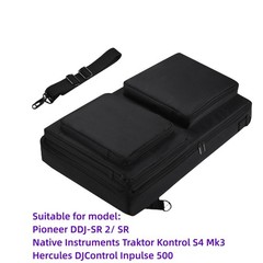 DJ Controller case for Pioneer DDJ SR 2/Hercules inpulse 500/Traktor Kontrol …