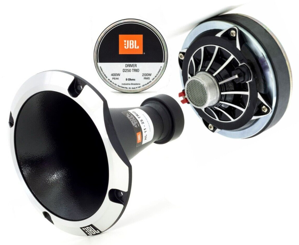 JBL D250-TRIO 1″ Screw Mont Phenolic Driver 400W + HL11-25 Trio TRIO
