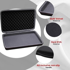 Hard Shell DJ Mixer Case for Numark Party Mix II – Black#$