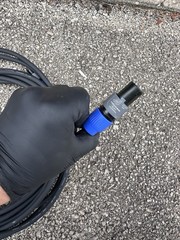 Gepco Pro Speaker Cable w/ Neutrik NF2LC Speakon Connectors – 12AWG