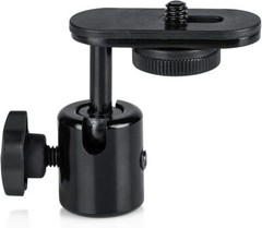 Gator Frameworks Camera Mount Mic Stand Adapter with Ball-and-Socket Head