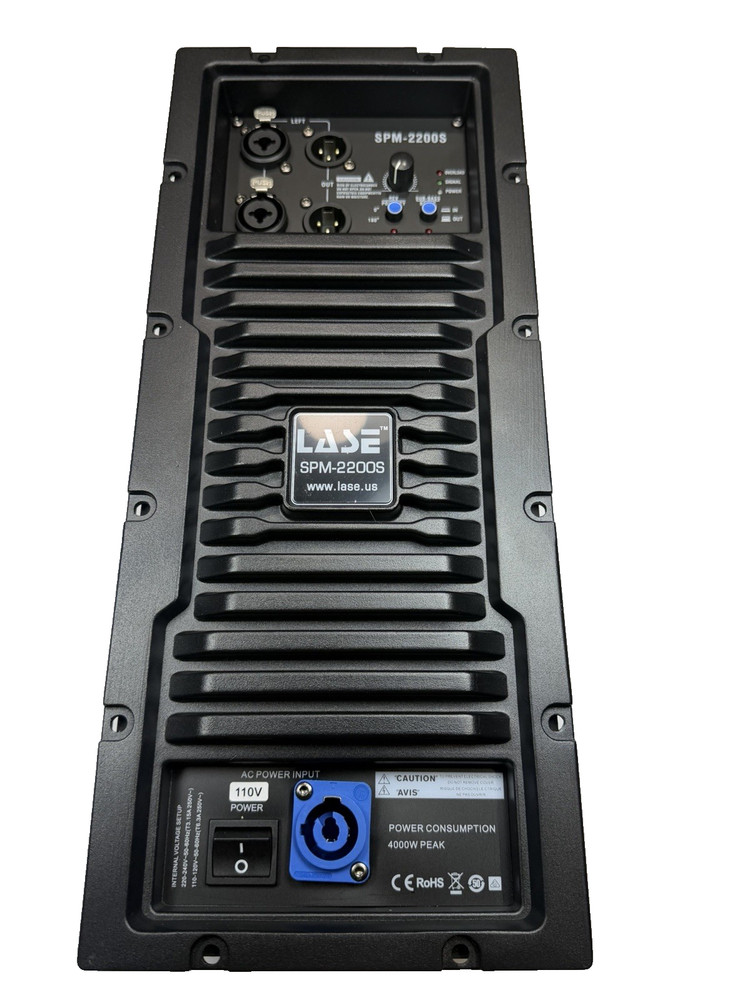 LASE SPM: D-2200S Single SUB Woofer Speakers Power Amplifier Module 2200W @ 8Ω