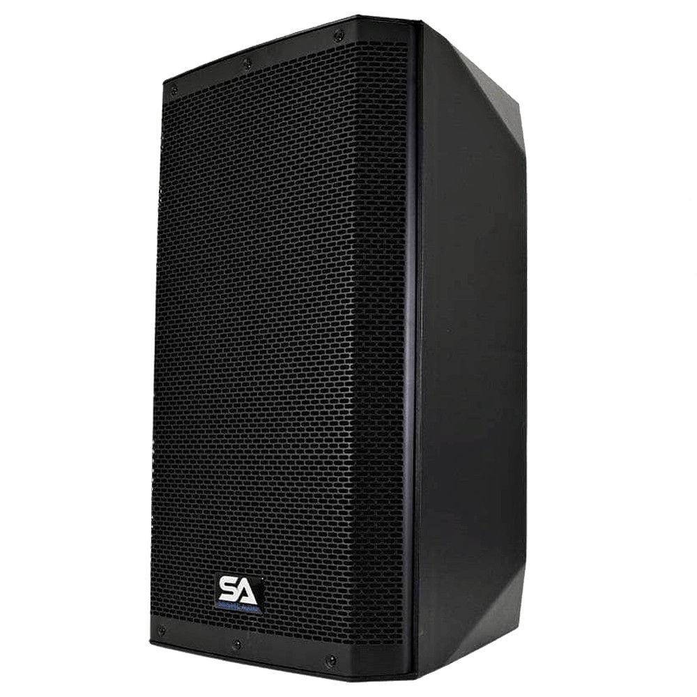 Seismic Audio 15″ Powered PA Speaker 1000W RMS Bluetooth DSP Mixer Riot-15