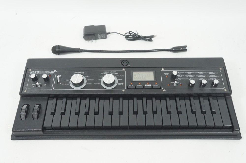 KORG microKORG XL+ BKBK Limited Black Analog Modeling Synthesizer XL PLUS