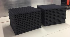 Acoustic Studio Soundproofing Foam Panels Wedge/Pyramid (24) 24″ x 24″ x 1.5″