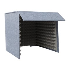 Desktop Soundproof Cover Portable Sound Recording Reflection Filter Isolation