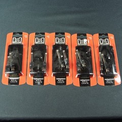 5 Pack Hosa GPR-101 RCA to 1/4″ TS Adapters