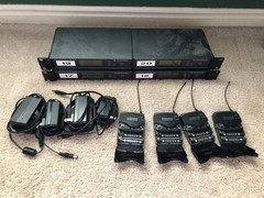 Sennheiser EM 300 G2 Wireless Receivers and Mic Packs- 518-554 MHz