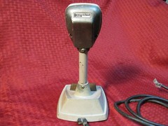 Vintage Motorola TU533 Microphone Barney Fife Andy Griffith era dispatch Mic