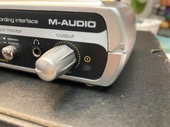 M-AUDIO Fast Track guitar/Mic Recording Interface