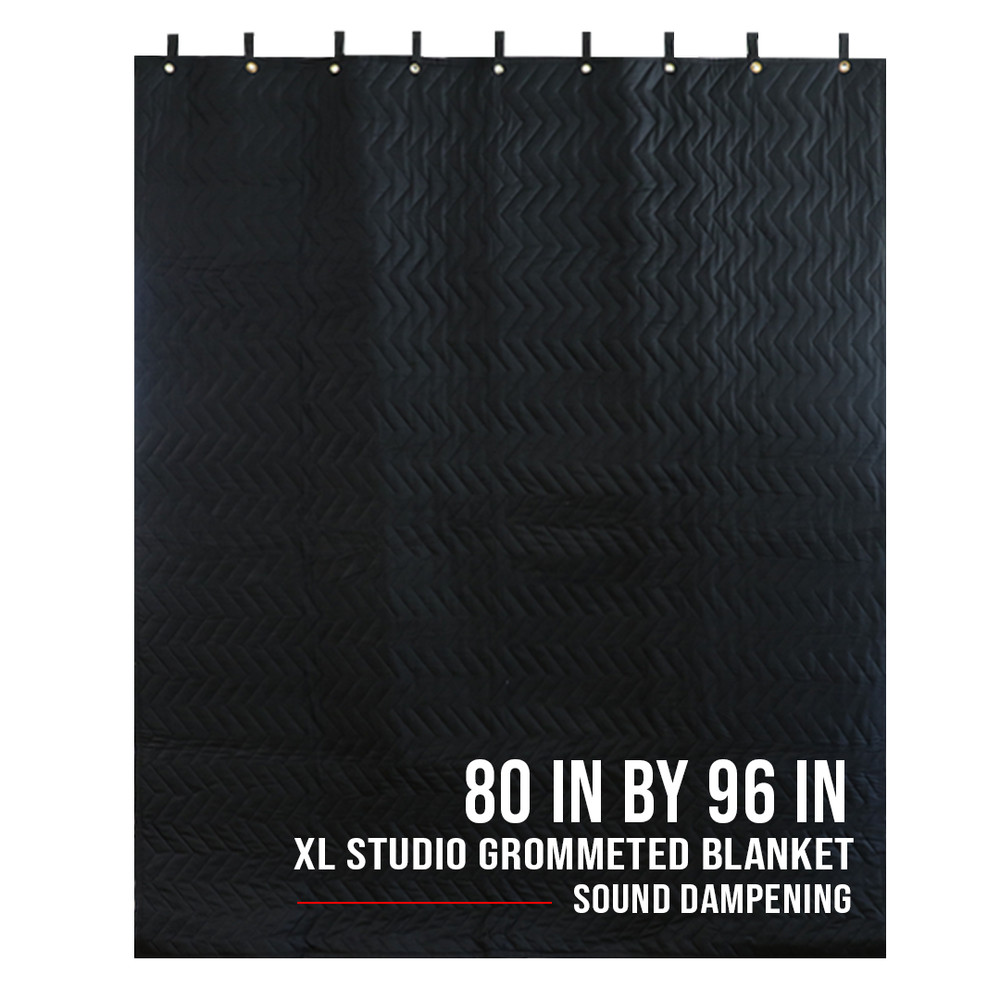 BOXER Tool XL Studio Grommeted Sound Dampening Blanket 80 in. x 96 in. Acoustic