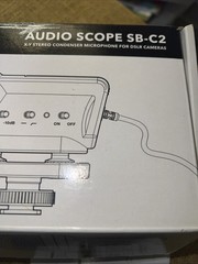 Marantz Professional Audio Scope Condenser Microphone For dSLR NOT Tested Free🎁