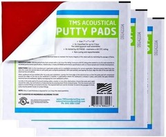 Acoustical Putty Pads – Moldable Soundproofing Pad -Fire Stop for Electrical 3pk