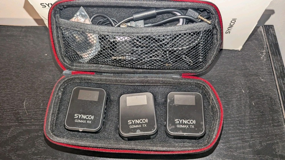 SYNCO G2 Series digital 2.4GHz 2-person wireless microphone system
