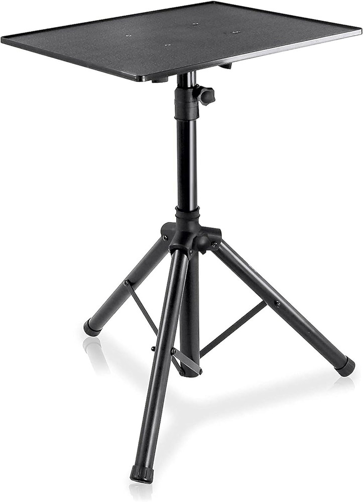 -PRO DJ Laptop, Projector Stand- Computer DJ Equipment Studio Stand Mount Holder