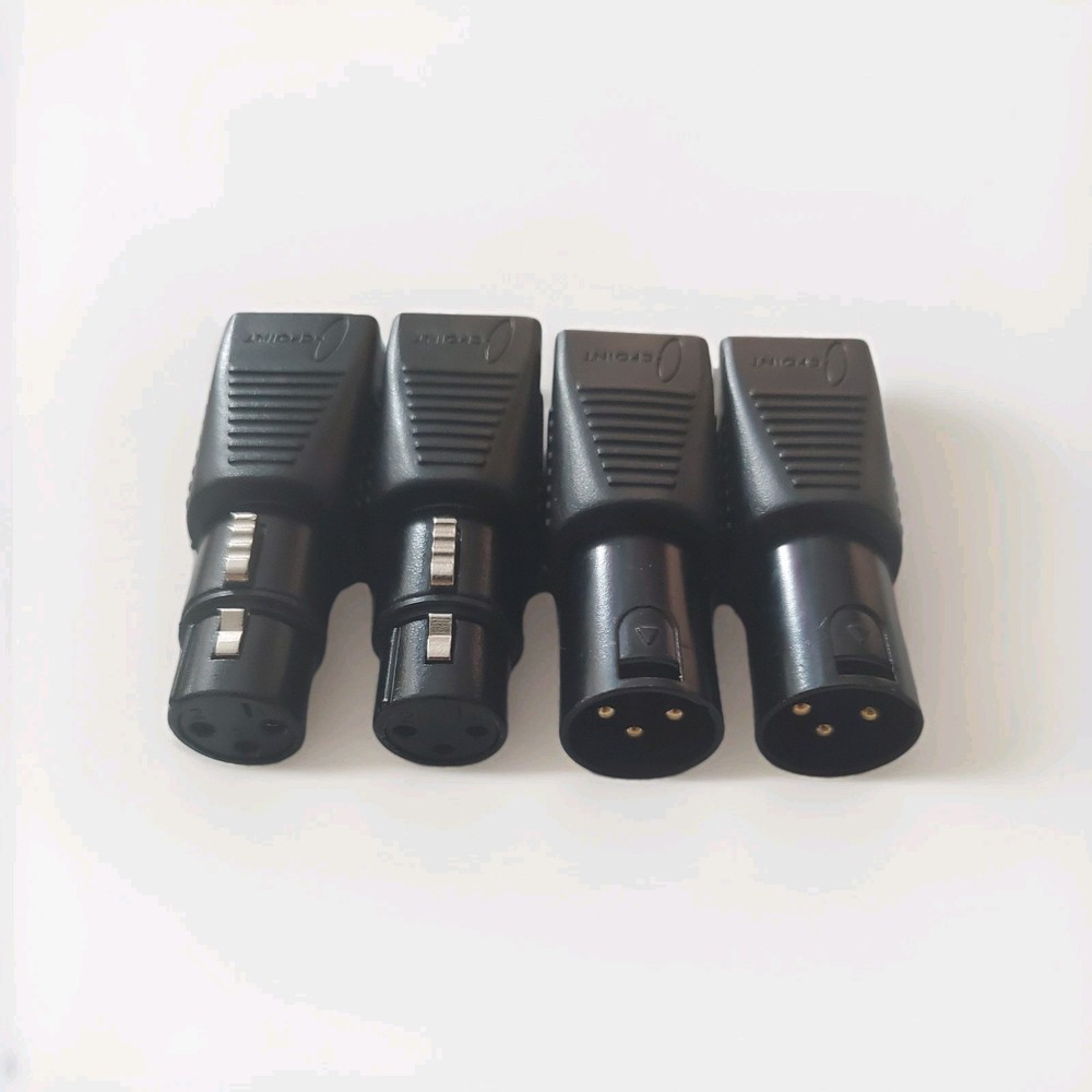 DMX to RJ45 Connector – RJ45 lot of 4 Ethernet to 3 Pin XLR DMX Female & Male.