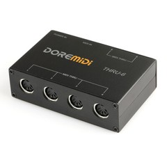 MIDI Thru 6 Box USB MIDI Interface 1-in 6-out MIDI Thru Box MIDI Splitter