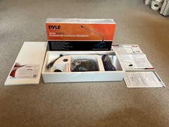 Pyle PDMIKC5 Professional Condenser Conference Gooseneck Microphone New Open Box