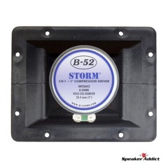 PAIR P-AUDIO PHT-408 B-52 STORM CH-1 Horn Tweeter Foster style Phenolic Driver