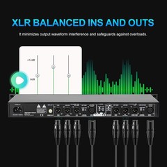 High-Quality Stereo Sound Processor XLR Input/Output