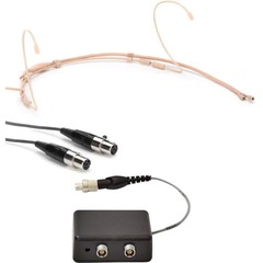 Point Source Audio Confidence CO2-8WD Omnidirectional Headset Microphone with