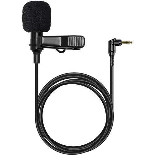1-Pack Hollyland LARK MAX HL-OLM02 Omnidirectional Lavalier Microphone (Black)
