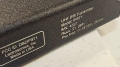 Lectrosonics IFBT1 Block 21 IFB Transmitter + IFBR1a Receiver