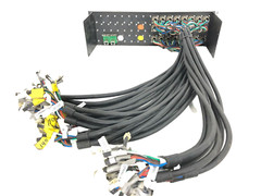 Unbranded X24(F) 6 Pin XLR X2 Cat 5 Panel For SPDS-480ca #2803 (One)