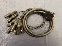 Mogami 2932 – DB25 to 8x XLR Female Analog Audio Snake Cable – 5 Feet