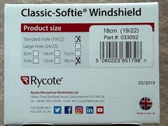 Rycote Classic Softie Windshield (18cm) For Sennheiser MKH 416 Mics & Others