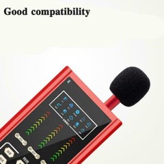 4PC Red Mini 3.5mm Jack Stereo Voice Mic Microphones Three Pole For Recorder