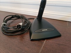 Shure Microflex A412B Desktop Microphone Base w/ 184 Supercardioid Mic