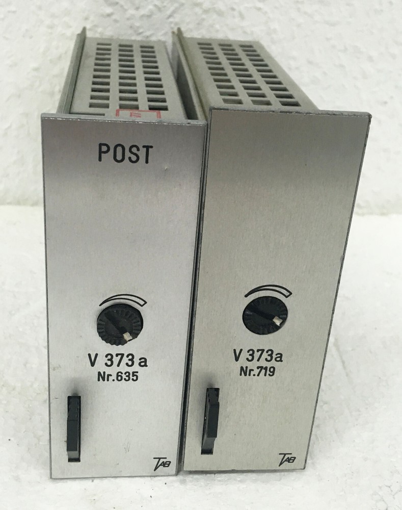 Pair of TAB Telefunken V373a Preamps /4 Watts Power Amps for Headphone Nearfield