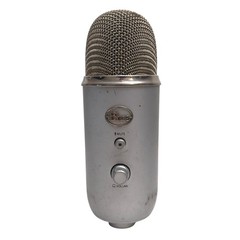 Blue Yeti USB Microphone Silver / Gray UNTESTED PARTS ONLY
