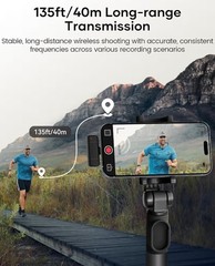 KUKIHO Wireless Lavalier Microphone with Charging Case, 36H Battery Life
