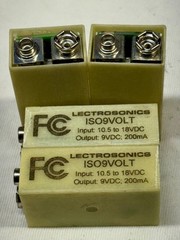 Lectrosonics 9V Battery Eliminator ISO9VOLT w Door for UM Series Transmitters